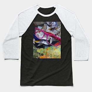 A pair of abstract glasses and nothing else Baseball T-Shirt